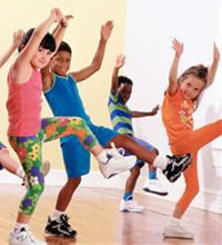 Kids Working Out